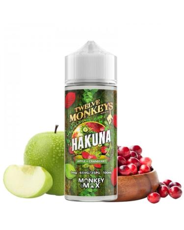 HAKUNA Twelve Monkeys Vapor Co. 100ml + Nicokits Gratis