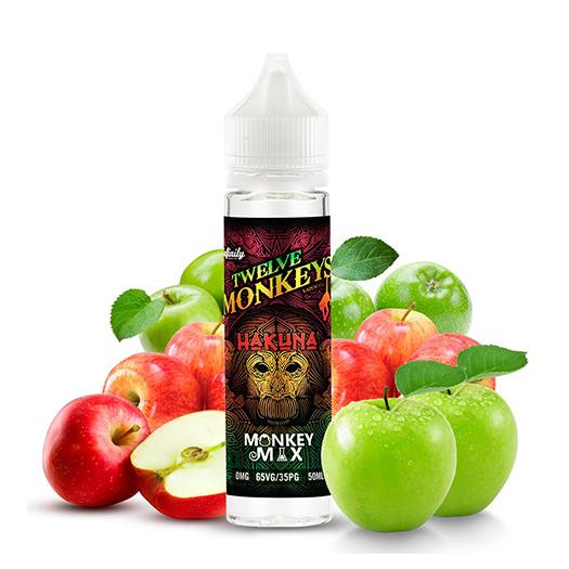 HAKUNA Twelve Monkeys Vapor Co. 50ml + Nicokit Gratis - Líquidos para Vapear