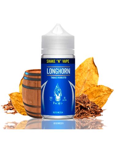 Halo LONGHORN 10 ml y 50 ml + Nicokit Gratis - Líquidos HALO Portugal