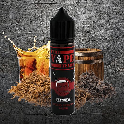 HANNIBAL - THE VAPE TEAM - 50 ML + 10 ml Nicokit Gratis