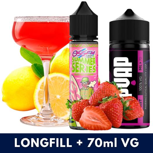 Havana Strawberry Daiquiri 20ml/60 (Longfill) Ossem + 70ml VG Fast