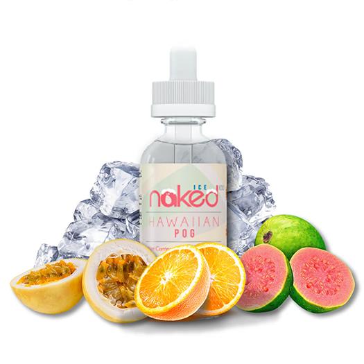 HAWAIIAN POG ICE - NAKED - 50 ML + 10 ml Nicokit Gratis