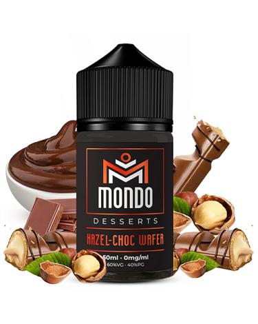 Hazel-Choc Wafer - MONDO E-liquids - 50 ML + 10 ml Nicokit Gratis