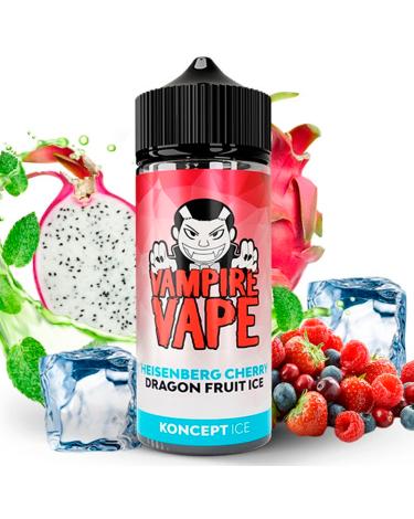 Heisenberg Cherry Dragon Ice 100ml + Nicokits - Vampire Vape