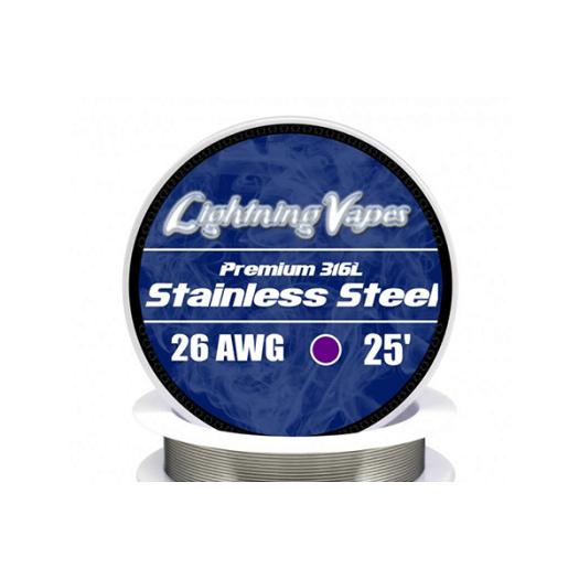Fio Resistivo 316L 7.5Metros (25´) - Lightning Vapes