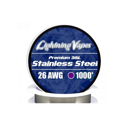 Hilo Resistivo 316L 75Metros (250´) - Lightning Vapes