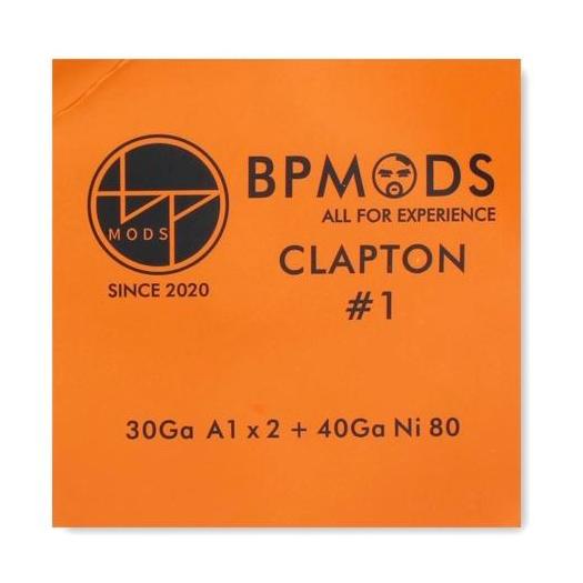 Hilo Resistivo Clapton1 30Ga A1 x + 40Ga Ni80 - BP mods