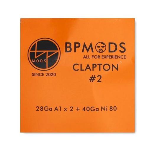 Hilo Resistivo Clapton2 28Ga A1 x + 40Ga Ni80 - BP mods