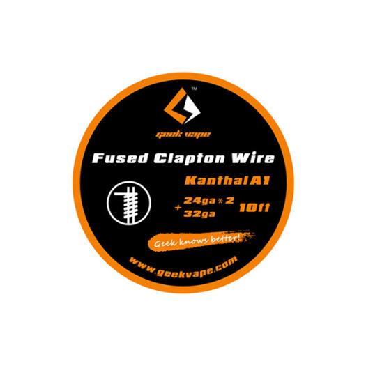 Fio Resistivo Fused Clapton Kanthal A1 ( 24Ga*2+32Ga) - Geekvape