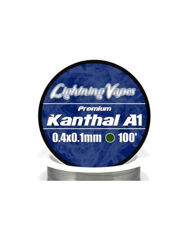 Fio Resistivo KANTHAL A1 30Metros - Lightning Vapes 0.4x0.1
