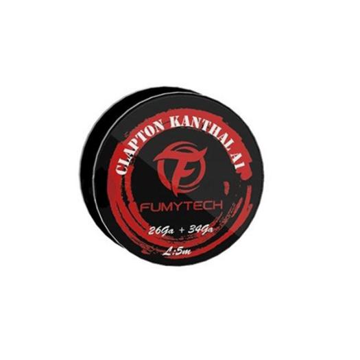 Fio Resistivo Kanthal A1 (5m) 26ga+34ga - Fumytech
