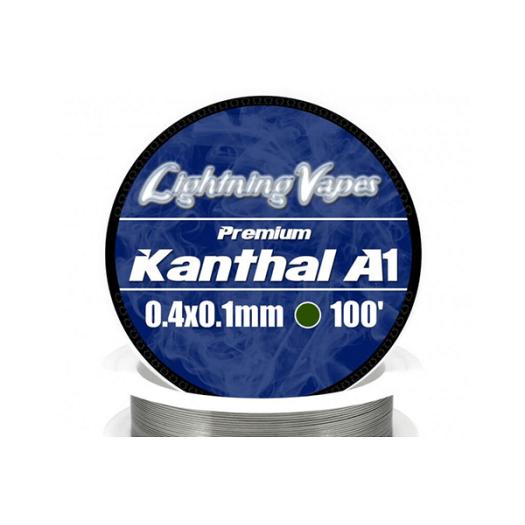 Fio Resistivo KANTHAL A1 7.5 Metros (25´) - Lightning Vapes 0.4x0.1
