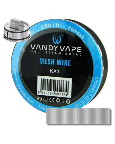 Bobina Kanthal A1 Mesh wire 80mesh 5ft (2.8Ω/ft) - Vandy Vape