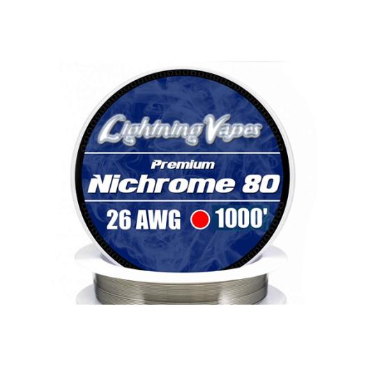 Fio Resistivo NICHROME 80 300 Metros (1000´) - Lightning Vapes