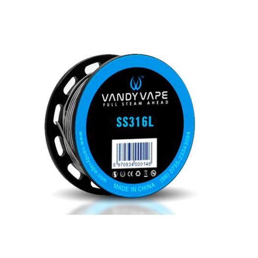 Fio Resistivo SS316L Wires - Vandy Vape