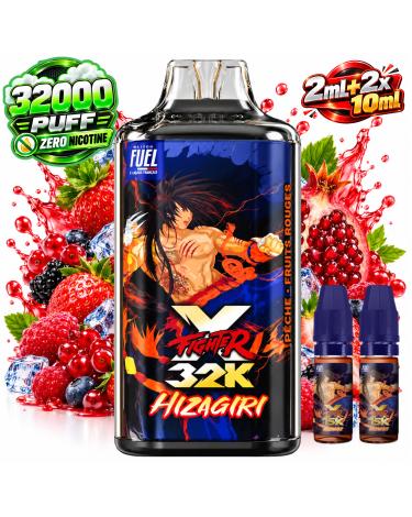 HIZAGIRI XFighter 32K | SEM NICOTINA 0mg | 32.000 Puff