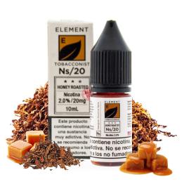 HONEY ROASTED - ELEMENT ELIQUID SALTS 10 ml - Líquido con SALES DE NICOTINA