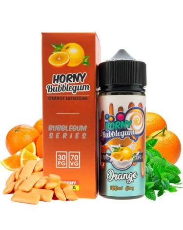 Horny Flava - Orange Bubblegum 100ml + 2 Nicokits Gratis