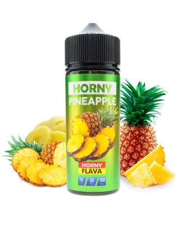 Horny Flava - Pineapple 100 ml + 2 Nicokits Gratis