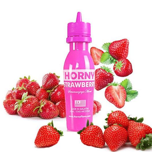 Horny Flava – Strawberry 55ml + Nicokits Livre Horny Flava – Strawberry 55ml + Nicokits Livre