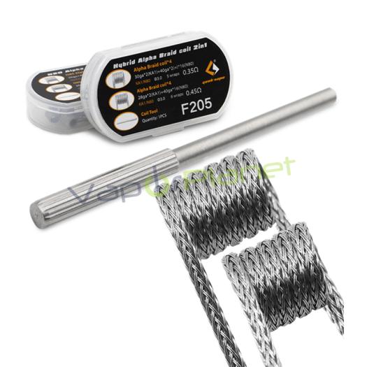 Hybrid Alpha Braid - GeekVape (8 pcs)- Resistências Pré-fabricadas