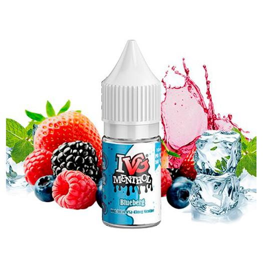 I VG MENTHOL BLUEBERG 10ml - Nicotina: 12mg