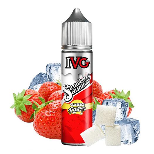 I VG RANGE STRAWBERRY SENSATION 50ML + Nicokit Gratis - I VG Portugal