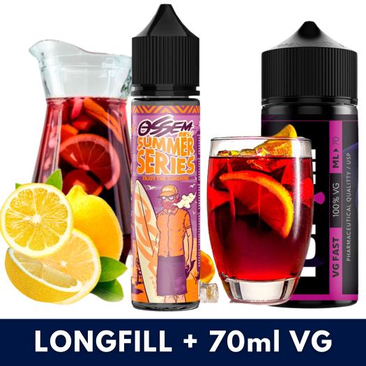 IBIZA SANGRIA 20ml/60 (Longfill) Ossem + 70ml VG Fast
