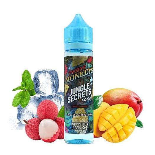 ICE AGE JUNGLE SECRETS ICED - 12 Monkeys Vapor Co. 50ml + Nicokit ✅