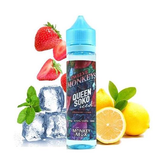 ICE AGE QUEEN SOKO ICED - 12 Monkeys Vapor Co. 50ml + Nicokit Gratis