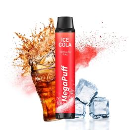 Ice Cola MegaPuff – 3000 PUFF – Descartável SEM NICOTINA