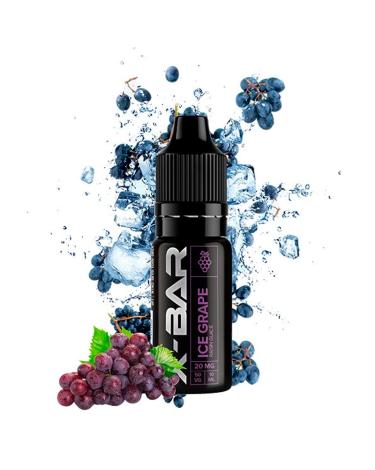 Ice Grape 10ml - X-Bar Sais de Nicotina