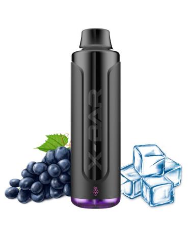 Ice Grape X-Bar MAX - 6500 Puffs - POD DESCARTÁVEL SEM NICOTINA