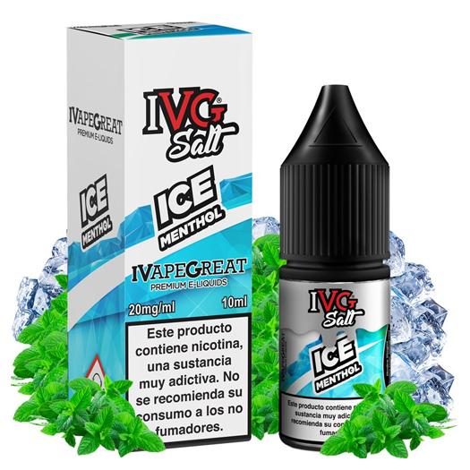 ICE MENTHOL 10 ml - I VG - Líquido com SAIS DE NICOTINA