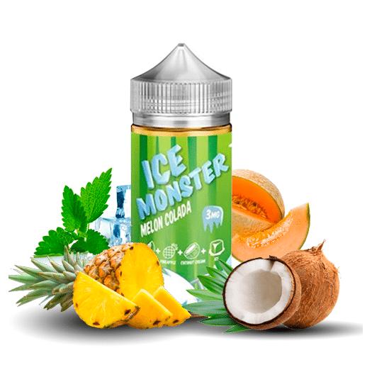 ICE MONSTER MELON COLADA - Jam Monster 100ml ✅