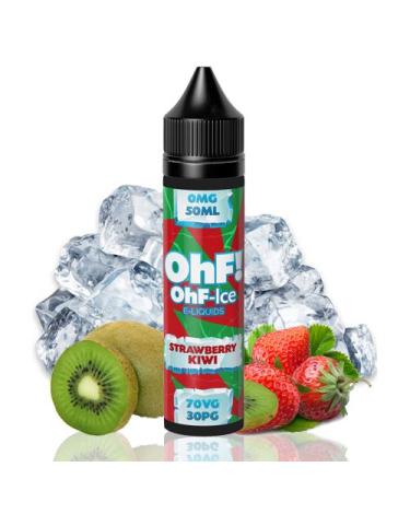 Ice Strawberry Kiwi 50ml + Nicokits gratis - OhFruits E-Liquids