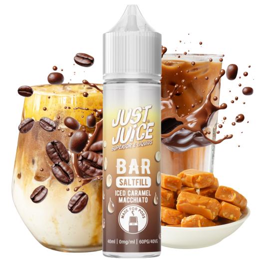 Iced Caramel Macchiato Bar Saltfill Just Juice 40ml/60