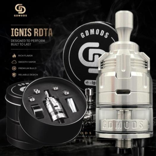 Ignis RDTA 2ml 22mm GD Mods