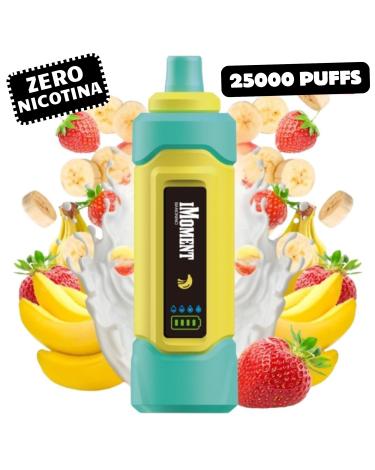 iMOMENT XIXA 25000 Puffs Descartável Sem Nicotina – Banonino