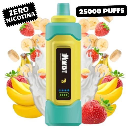 iMOMENT XIXA 25000 Puffs Descartável Sem Nicotina – Banonino