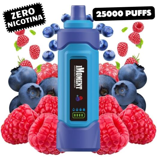 iMOMENT XIXA 25000 Puffs Descartável Sem Nicotina – Blueberry Raspberry