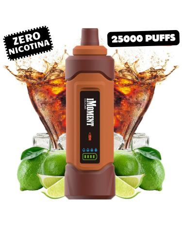 iMOMENT XIXA 25000 Puffs Descartável Sem Nicotina – Cola Lime