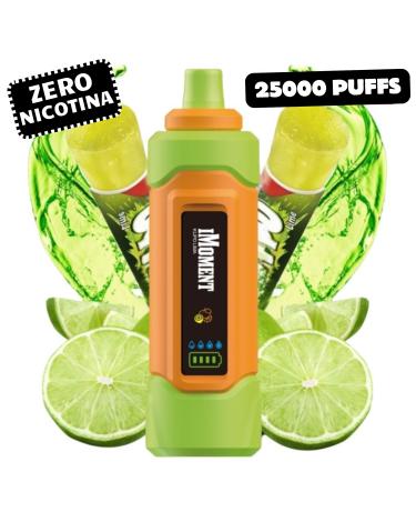 iMOMENT XIXA 25000 Puffs Descartável Sem Nicotina – Kalipo Lime