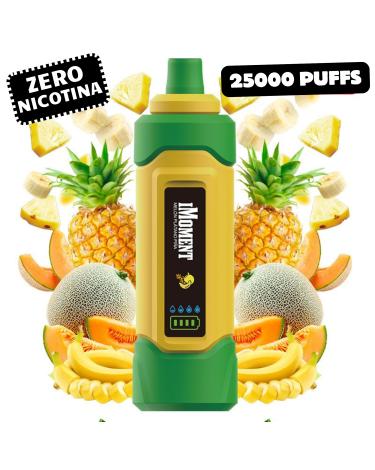 iMOMENT XIXA 25000 Puffs Descartável Sem Nicotina – Melon Banana Pineapple