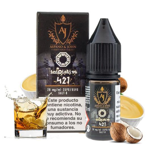 INICIATIVA 421 - Aspano & John 10 ml - 10mg y 20mg - SALES DE NICOTINA