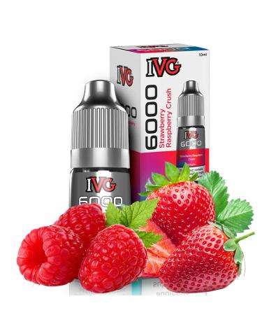 IVG 6000 Salts STRAWBERRY RASPBERRY CRUSH