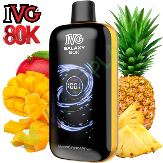 IVG Galaxy 80K Mango Pineapple 0mg | 80000 Puff