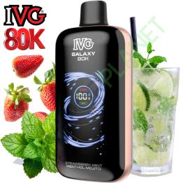 IVG Galaxy 80K Strawberry Mojito 0mg | 80000 Puff
