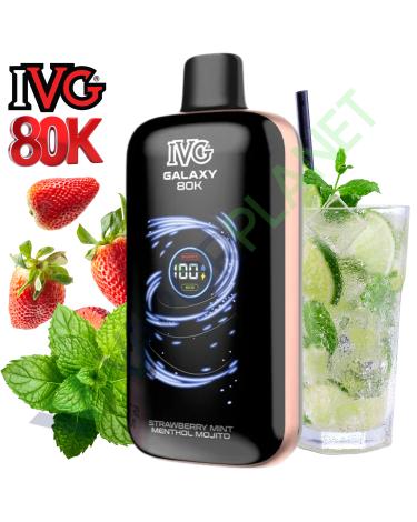 IVG Galaxy 80K Strawberry Mojito 0mg | 80000 Puff