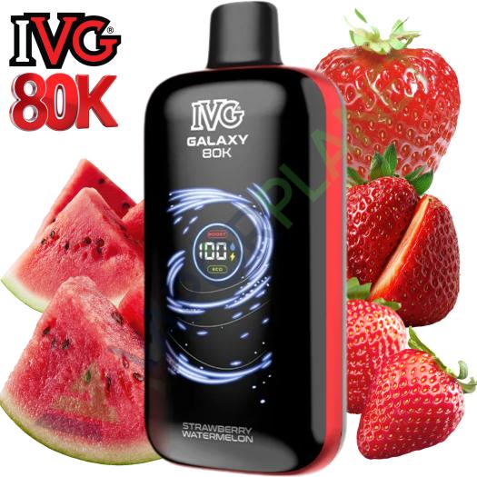 IVG Galaxy 80K Strawberry Watermelon 0mg | 80000 Puff